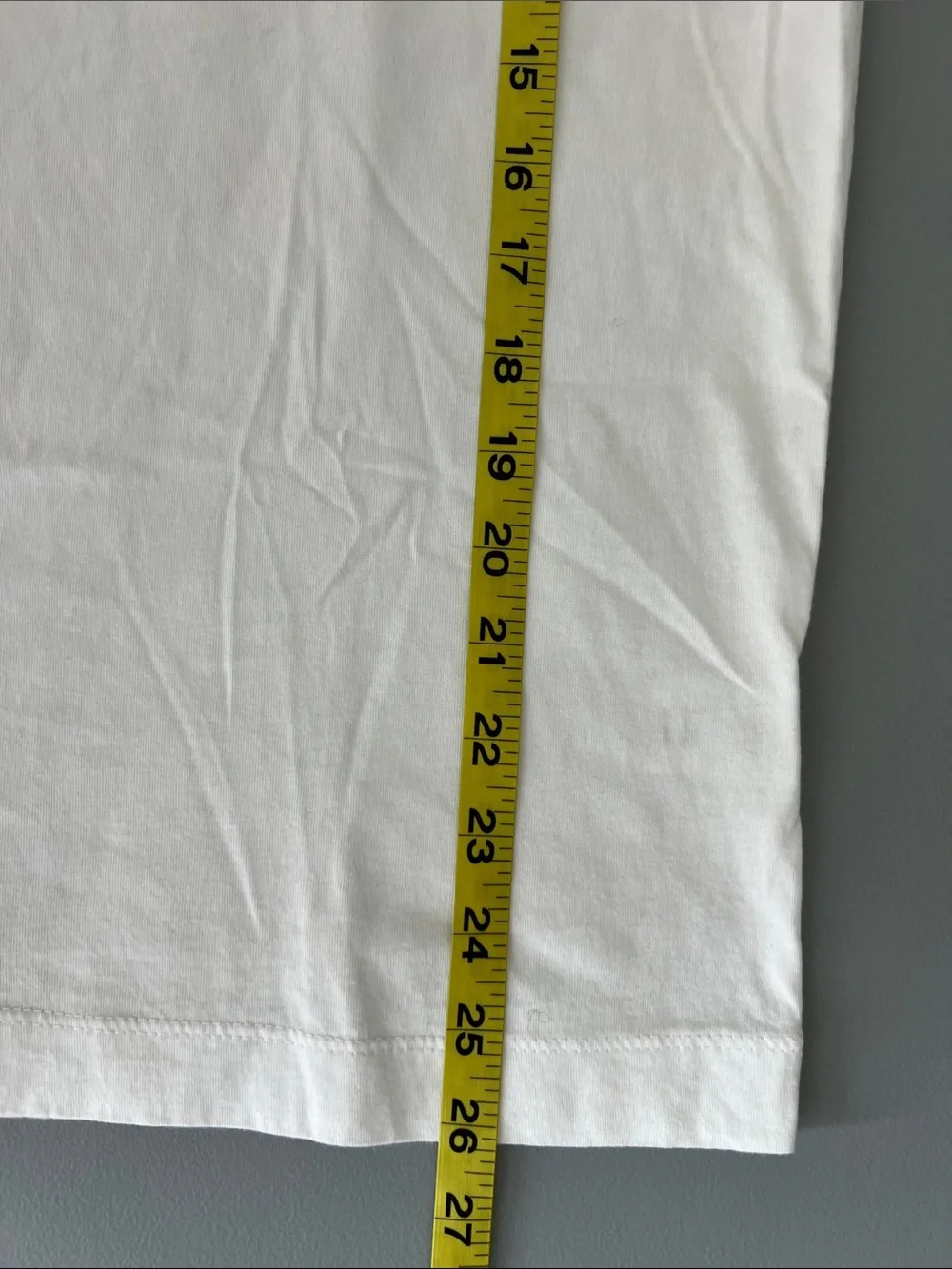 New Buck Mason White Pima Classic Tee Size M - Picture 8 of 8
